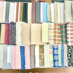 受渡し決定　
ハンドメイド素材売ります(1つ10円～5000円)生地、革、アクセサリーパーツ、未使用、はぎれ、中古色々 ④の画像