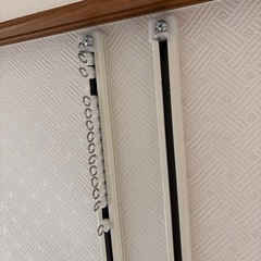 カーテンレール（天井つけ）300センチ2本 セットの画像