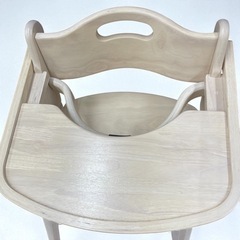 【美品】KATOJI カトージ 木製ベビーハイチェア プレミアムベビーチェアSの画像