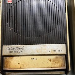 National intercom VN-550 VN-451チャイム用トランス 玄関チャイム セット 昭和レトロ 当時物 呼び鈴 インターホンの画像