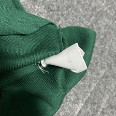 グリーンニットワンピース（重ね着推奨）の画像