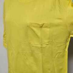 HERMES エルメス 半袖Tシャツ イエロー オレンジタグ 古着 ヴィンテージの画像