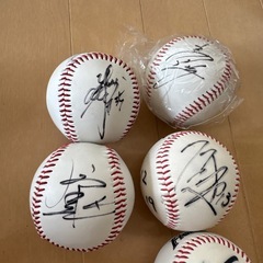 サインボール　プロ野球の画像