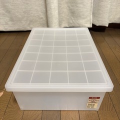 500円　無印良品　ポリプロピレン　収納ボックス 3個セットの画像