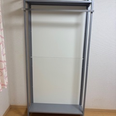 日本製パーテンションハンガーラックの画像