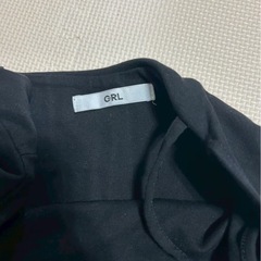 GRL トップス 半袖 黒 グレイルの画像
