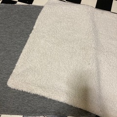 ニトリジャンボクッションカバー2枚の画像