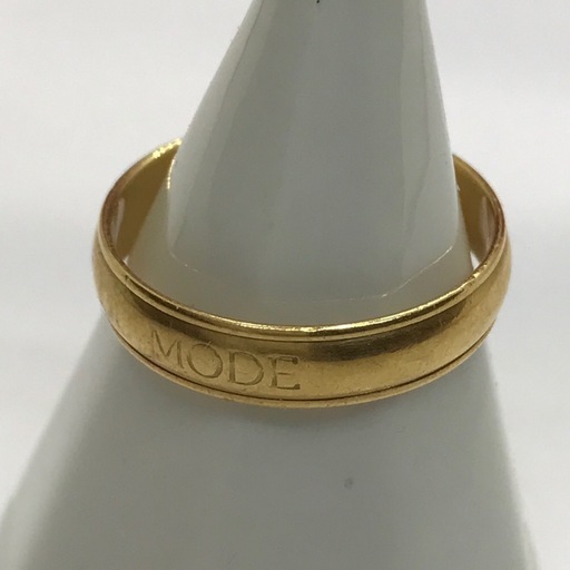 激レア コムサデモード 18金 K18 メンズリング 18号 約4g