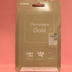 Canon電卓　簿記対応　税率2種登録可能の画像