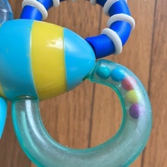 Sassy 歯固め カミカミみつばち　ブルーの画像