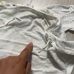 新生児　肌着の画像
