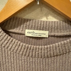 🍂【ナチュラル×大人フェミニン】earth music&ecologyリブニット×ROSE BUDキャミオールインワン✨2点セットの画像
