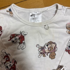 ① パウパトロール 上下セット　6-9mの画像