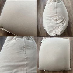 ヨギボーミニ　Yogibo mini　ライトグレー【中古品】の画像