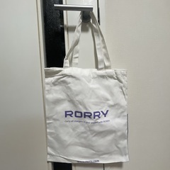 無料でどうぞ！新品未使用♡RORRYのエコバッグです☺️の画像