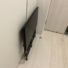 Yamazen畳めるデスクPST8040（幅80×奥行40×高さ70cm）の画像