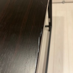 Yamazen畳めるデスクPST8040（幅80×奥行40×高さ70cm）の画像