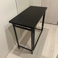 Yamazen畳めるデスクPST8040（幅80×奥行40×高さ70cm）の画像