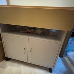 折りたたみ　ミニキッチンワゴンの画像