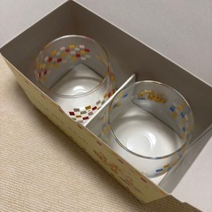 くまのプーさん　グラス(未使用・箱汚損)の画像