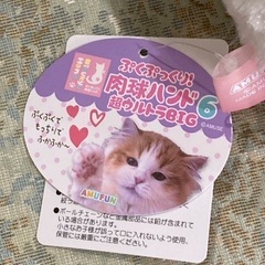 【新品未使用】　ネコ　肉球　ぬいぐるみ　超ウルトラBIGの画像