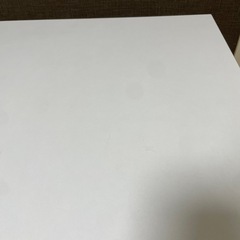 ホワイト デスク 長方形 机 の画像