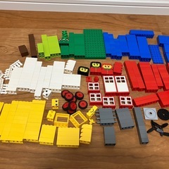 LEGO 基本の赤と青のバケツの画像