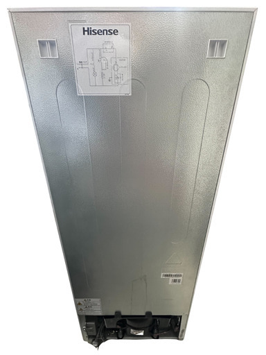 美品【Hisense】ハイセンス 冷蔵庫 HR-B12HW / 2023年製 / 2ドア 