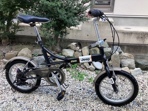 667、JEEP折りたたみ自転車16インチ