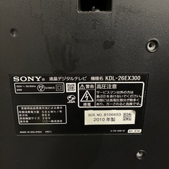 SONYテレビでの画像