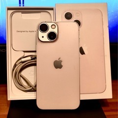iPhone13mini SIMフリー ピンク 512GB バッテリー容量100%の画像
