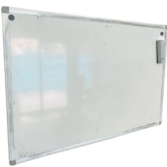 ホワイトボード90x60cm ホーロー　壁掛け　イレーサー付の画像