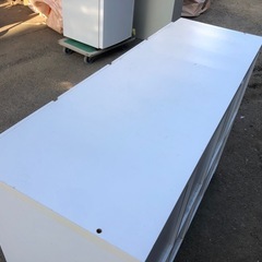 フラップシェルフ ディスプレイラック  マガジンやレコードなどディスプレイ収納 110cm×40cm×高さ85cmの画像