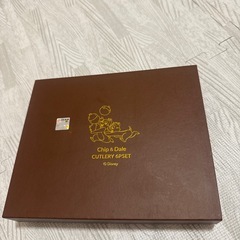 チップとデールカトラリーセット新品の画像