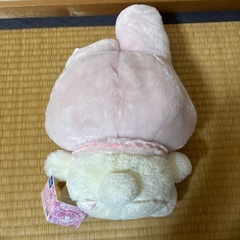マイメロディ　ミルキーホワイトBIGぬいぐるみの画像