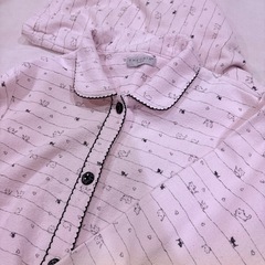 🎁【無料でお譲りします】冬用あったかパジャマ上下セット／Lサイズ（ウエストゴム調整必要）の画像