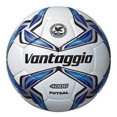 【新品】molten(モルテン) ヴァンタッジオ フットサル 4000 4号球(シャンパンシルバー×ブルー)の画像