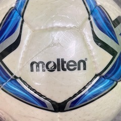 【新品】molten(モルテン) ヴァンタッジオ フットサル 4000 4号球(シャンパンシルバー×ブルー)の画像