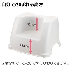 踏み台　ステップ　リッチェル　
子ども用　トイレ　の画像