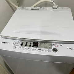 洗濯機 2022年製の画像