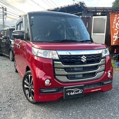 綺麗なスペーシアカスタムＺが新着入庫しました🚗✨全方位カメラ・前...