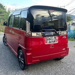 綺麗なスペーシアカスタムＺが新着入庫しました🚗✨全方位カメラ・前後ドラレコ・禁煙車・両側パワースライドドア・Bluetooth・シートヒーター・フルセグTVなど装備充実しています✨気になる方は是非お問い合わせ下さい☺️！！の画像