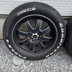 ハイエース　17インチ　タイヤホイール　4本セットの画像