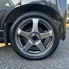 かっこいいハイゼットカーゴ　スペシャルクリーンが新着入庫しました🚗✨車検令和8年9月迄・ガンメタ全塗装済・新品15インチアルミホイール・ドライブレコーダー・タイミングチェーン・天井スペースなど✨現車確認・試乗大歓迎です🚗！！気になる方は是非お問い合わせ下さい☺️✨の画像