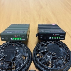 バートル BURTLE 13v 冷却ファンセット　空調服の画像