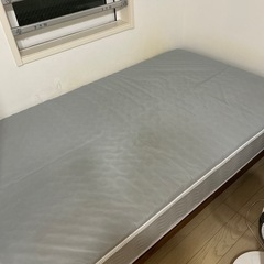単品可　ニトリ　セミダブルマットレス&すのこ　　の画像