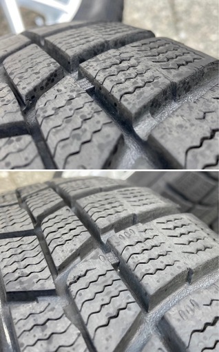 【お取引中】◆16インチ 4本 スタッドレスタイヤ ICE NAVI6 205/60R16 社外アルミホイール BADX D.O.S 