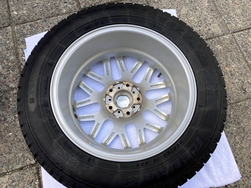 【お取引中】◆16インチ 4本 スタッドレスタイヤ ICE NAVI6 205/60R16 社外アルミホイール BADX D.O.S 