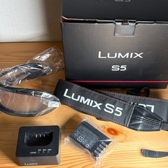 【フルサイズ】美品・神レンズ付き LUMIX S5ミラーレス一眼スターターキットの画像