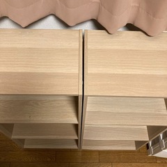 カラーボックス2個セット　アイリスオーヤマCX-3の画像